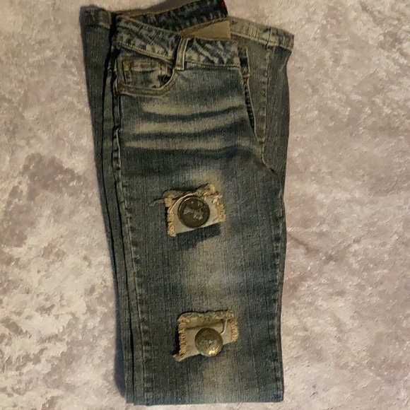 HuaDi Vibrant Bratz Flare Low rise Jeans - Picture 16 of 16